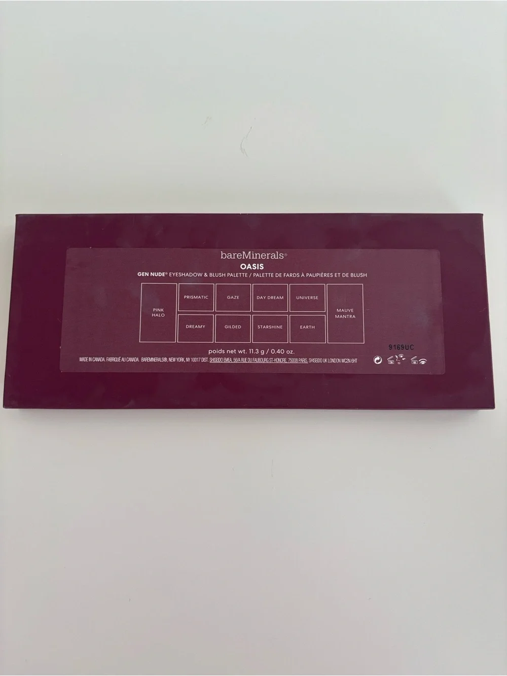 bareMinerals genNude Eyeshadow and Blush Palette — Oasis